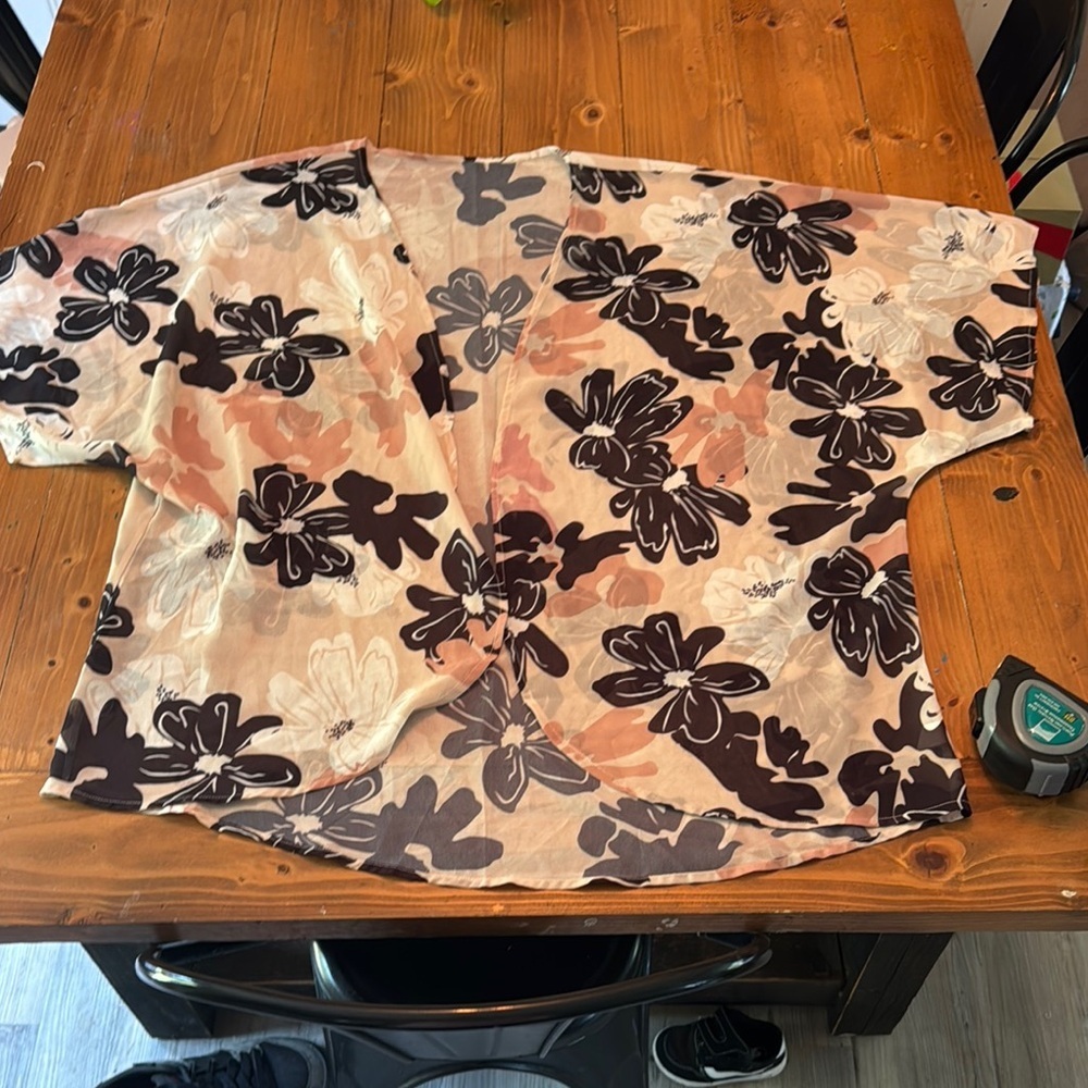 Floral Women's Swim Coverup xl‎
